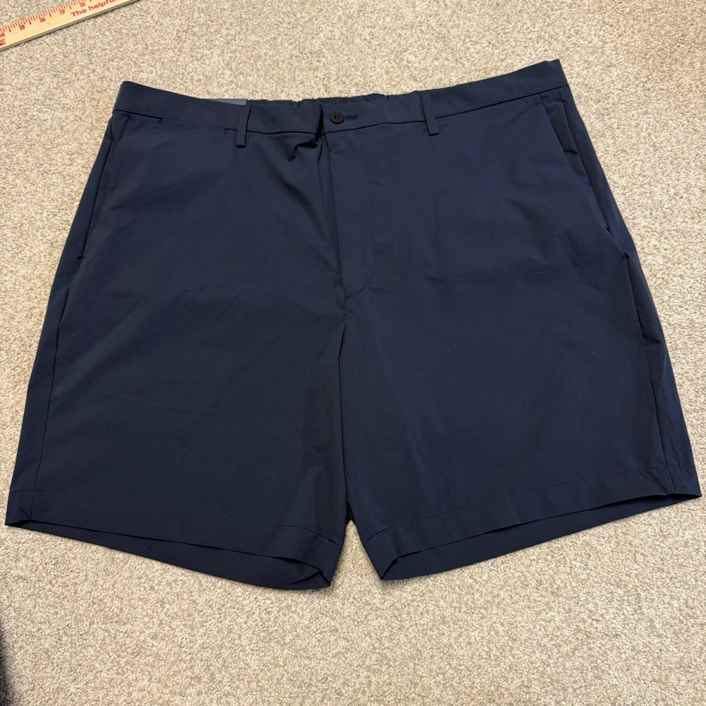 Polo Ralph‎ Lauren Men's Navy Shorts Stretch Straight Fit Wicking $98 Sz 42W NWT